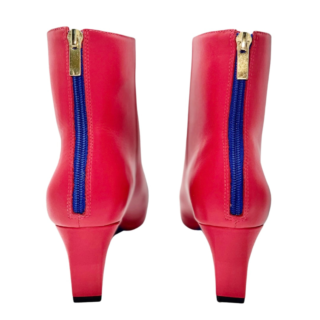 dr LIZA bootie - APPLE RED