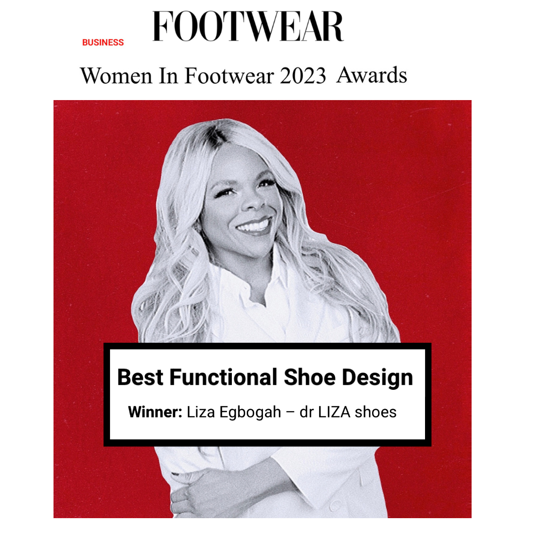 dr LIZA Shoes Wins the Footwear Award for Best Functional Design