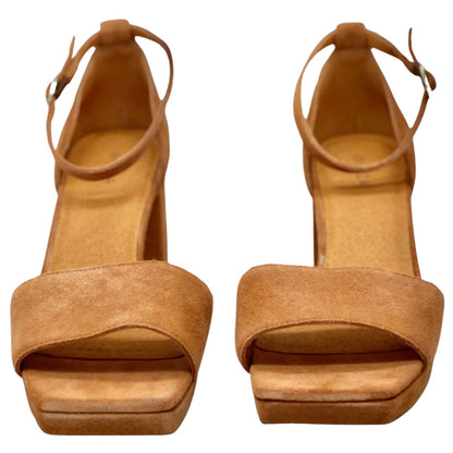 dr LIZA Priscilla sandal - CARAMELO SUEDE