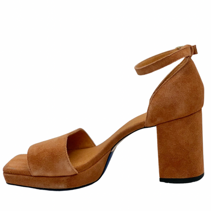 dr LIZA Priscilla sandal - CARAMELO SUEDE