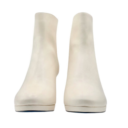 dr LIZA bootie - CREAM