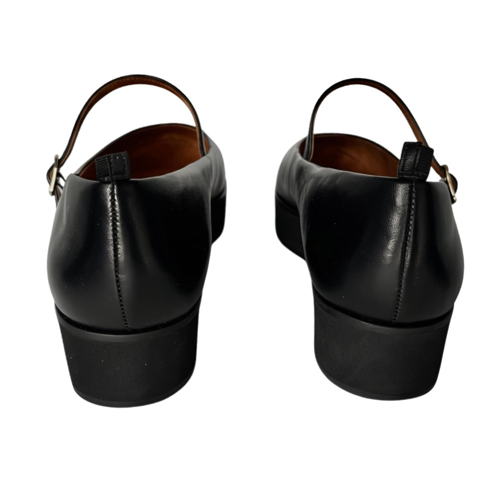 dr LIZA Mary Jane ballet sneaker - BLACK
