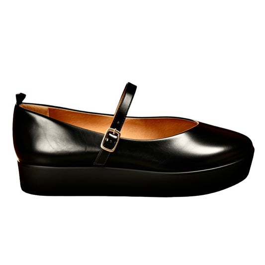 dr LIZA Mary Jane ballet sneaker - BLACK