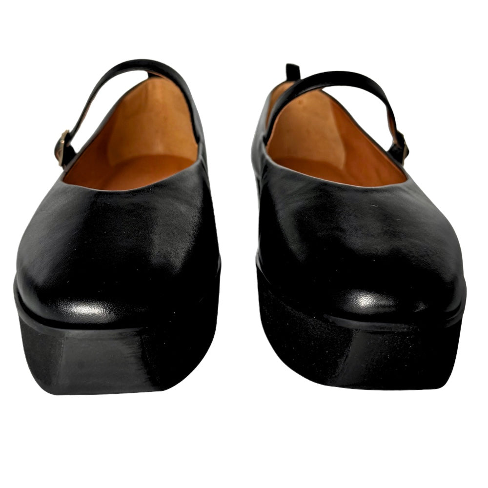 dr LIZA Mary Jane ballet sneaker - BLACK
