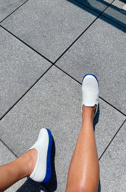 dr LIZA slip-on sneaker - WHITE