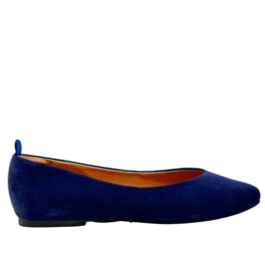 dr LIZA flat - NAVY SUEDE