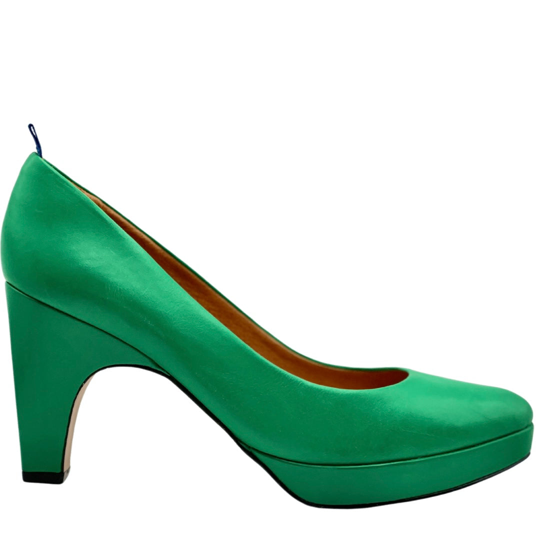 dr LIZA pump - EMERALD GREEN