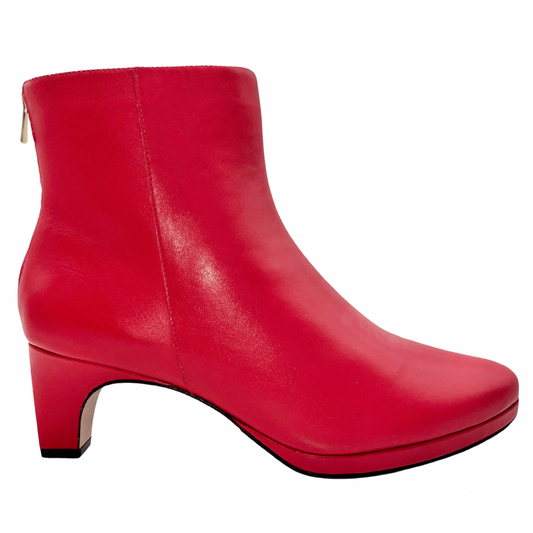 dr LIZA bootie - APPLE RED