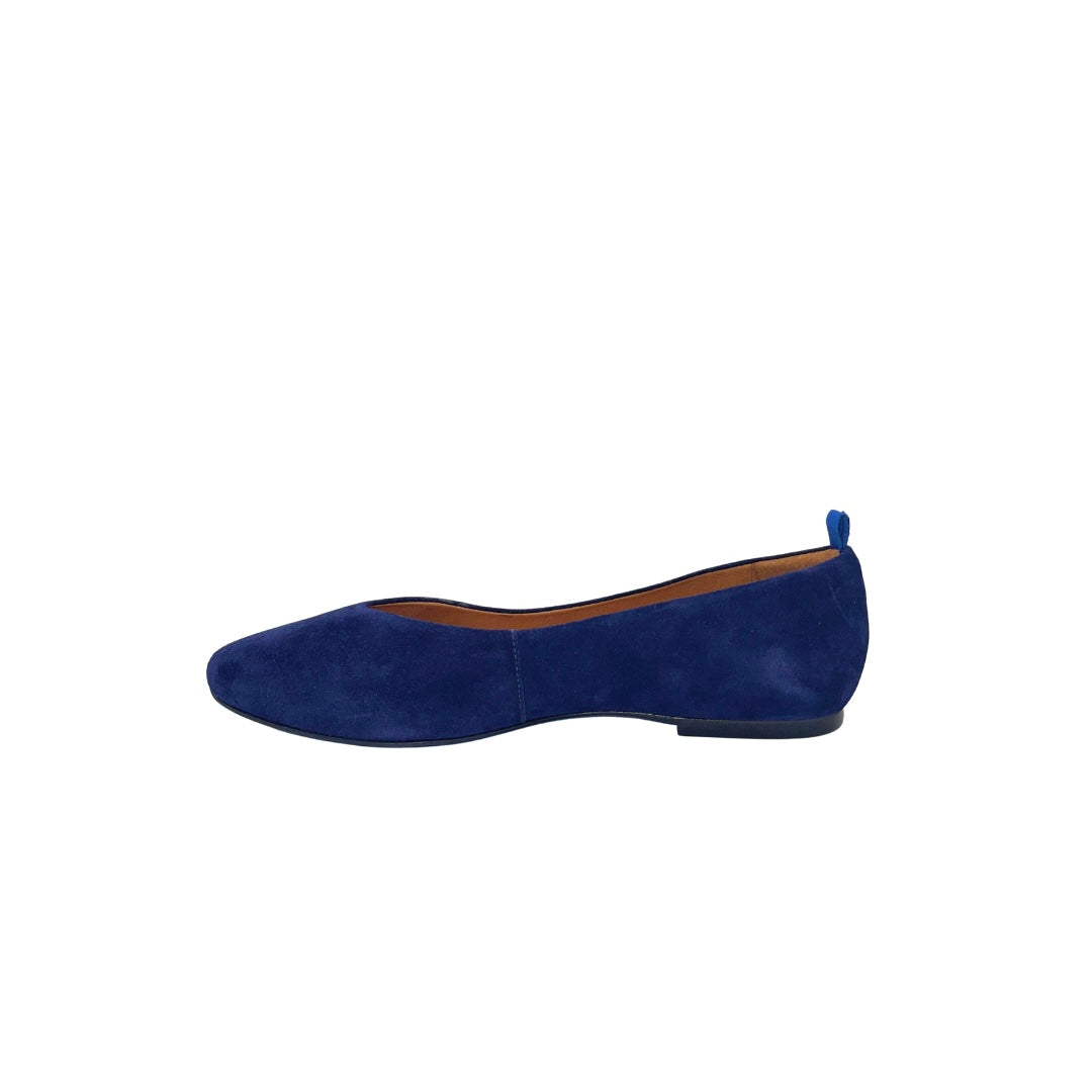 dr LIZA flat - NAVY SUEDE