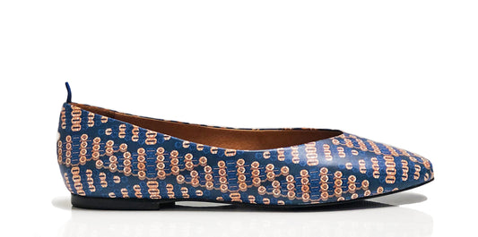 THE OUTLET final sale - dr LIZA flat - ANKARA blue