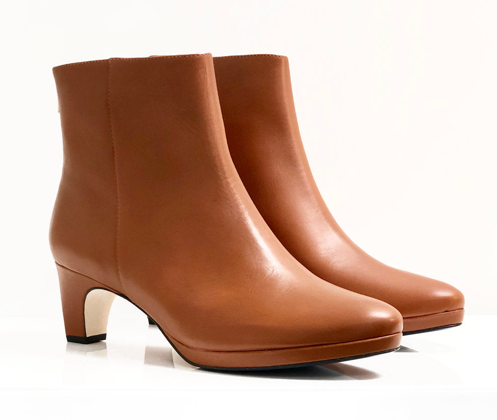 Ankle shop boot caramelo