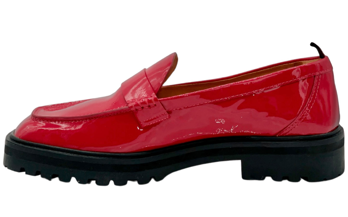 dr LIZA loafer - RUBY RED PATENT