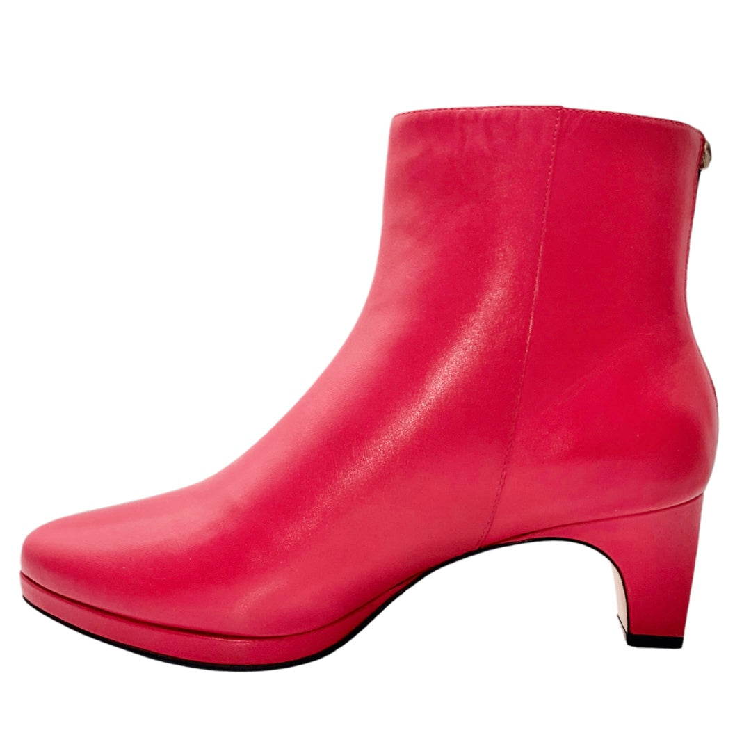 dr LIZA bootie - APPLE RED