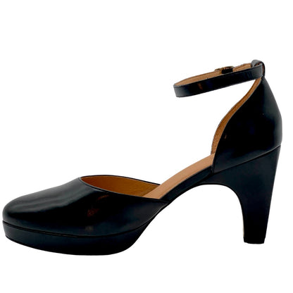 dr LIZA closed toe sandal - BLACK